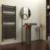 Radox Hercules Heated Towel Rail in Black Pearl